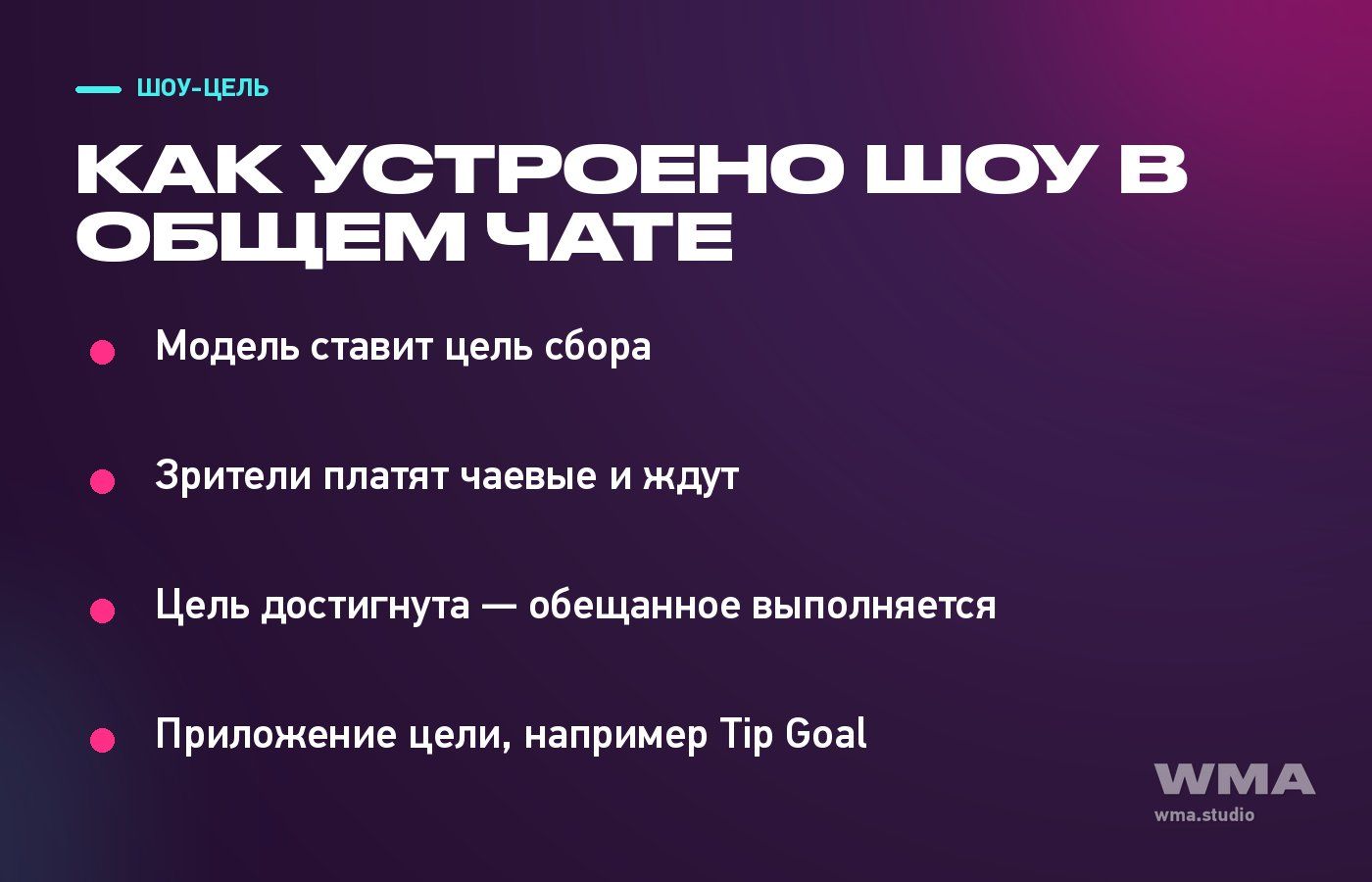 Шоу с целью в общем чате: как устроен сбор чаевых